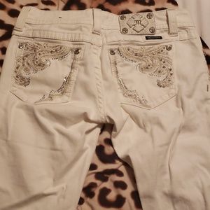 Miss Me Cropped Skinny Jeans Size 28